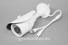 Купить Цилиндрическая уличная камера AHD 1.0Мп (720Р), объектив 3,6мм, ИК до 20м