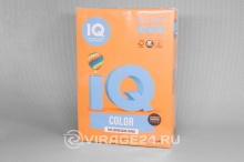Купить Бумага А4 500л OR43 интенсив оранжевая , IQ color