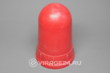 Колпак для газового баллона красный (пропан) усиленный (пластик)
