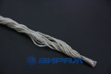 Купить Шнур из керамического волокна  6мм. витой, 800-1400°С