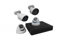 Купить Комплект видеонаблюдения на 2 внутренние и 2 наружные камеры AHD-M, Proconnect