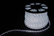 Купить Дюралайт (световая нить) со светодиодами 2W, 230V 36 LED 13мм белый  7000К