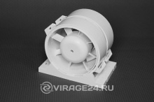 Вентилятор осевой канальный приточно-вытяжной с крепежным к-том D-100 14Вт 115м3/ч, ЭРА