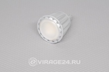 Лампа светодиодная MR16 GU5,3 7W 220V 4000-4500K, ZHL