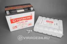 Купить Аккумулятор CMF 20 а/ч YTX20L-BS(сухозарядный), TOTACHI