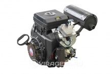 Купить Двигатель бензиновый 27л c (катушка 20А, вал 25мм, V-образный 2-цилиндровый) 2V78F-2A PRO