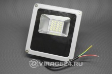 Купить Прожектор светодиодный 10W 860Lm 6500K IP65, СДО10-2-Н, серый
