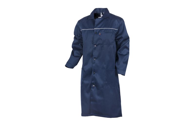 Купить халат рабочий итр мужской (т.синий;52-54; 182-188) по выгодной цене  - Интернет-магазин Вираж