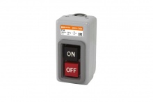Купить Выключатель кнопочный с блокировкой ВКН-306 3Р 6А 230/400В IP40, TDM