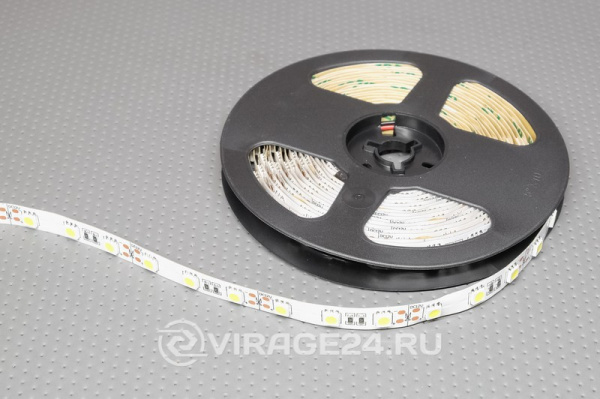 Купить Лента светодиодная 12V, 60 LED/1м. бел.хол. 14,4W/m, 700Lm/m, IP20, SWG