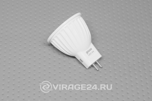 Купить Лампа светодиодная MR11 GU4 3W 220V 4100K, Gauss