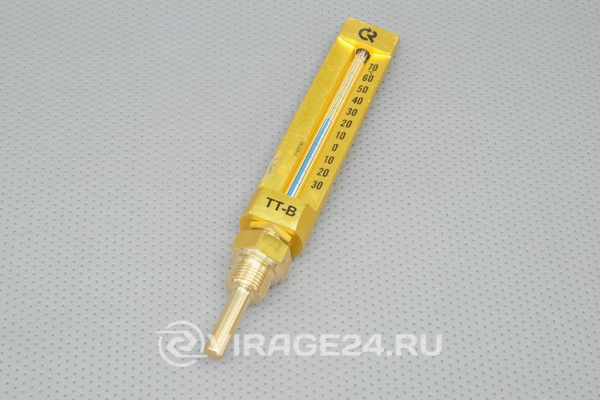 Купить Термометр виброустойчивый прямой  ТТ-В -150/ 50 П 11 (-30-70)  L ножки = 50мм G1/2, РОСМА