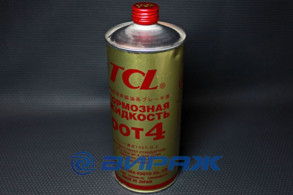 Купить Жидкость тормозная DOT-4 1л 00833, TCL
