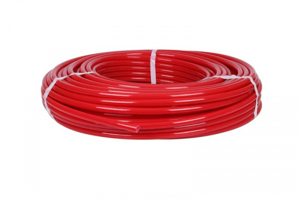 Купить Труба из сшитого полиэтилена с кислородным слоем 20х2,0 (бухта 240 метров) PEX-a красная, STOUT