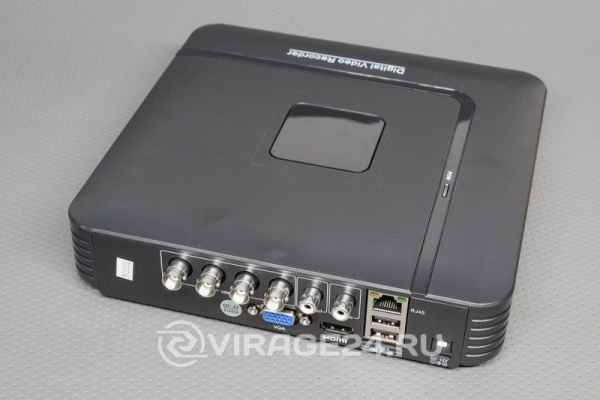 Купить Видеорегистратор гибридный 4-х канальный AHD-H/960H/IP (1 аудио вход), без HDD