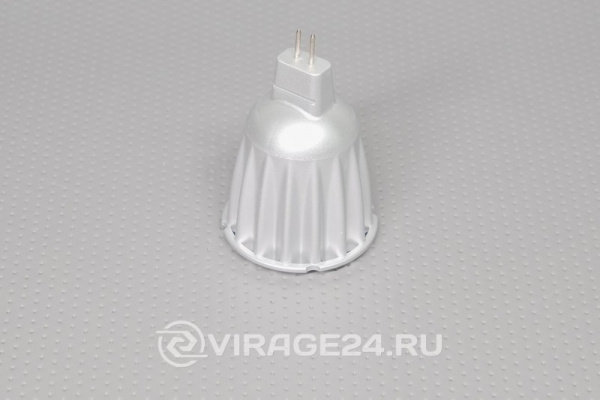 Лампа светодиодная MR16 GU5,3 7W 220V 4000-4500K, ZHL